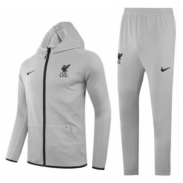 Chaqueta Con Capucha Liverpool 2020/21 Gris